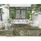 Nourison Garden Oasis GOA02 Ivory and Green 9" x 12" Indoor/Outdoor Area Rug, , large
