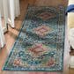 Safavieh Madison MAD154L 2"3" x 8" Teal and Fuchsia Runner, , large