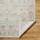 Surya Once Upon a Time Light Gray, Pale Blue, Gray, Tan, Light Olive and Dusty Coral 9"10" x 12"6" Area Rug, , large