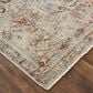 Feizy Kaia 5" x 7"9" Gray and Multicolor Area Rug, , large