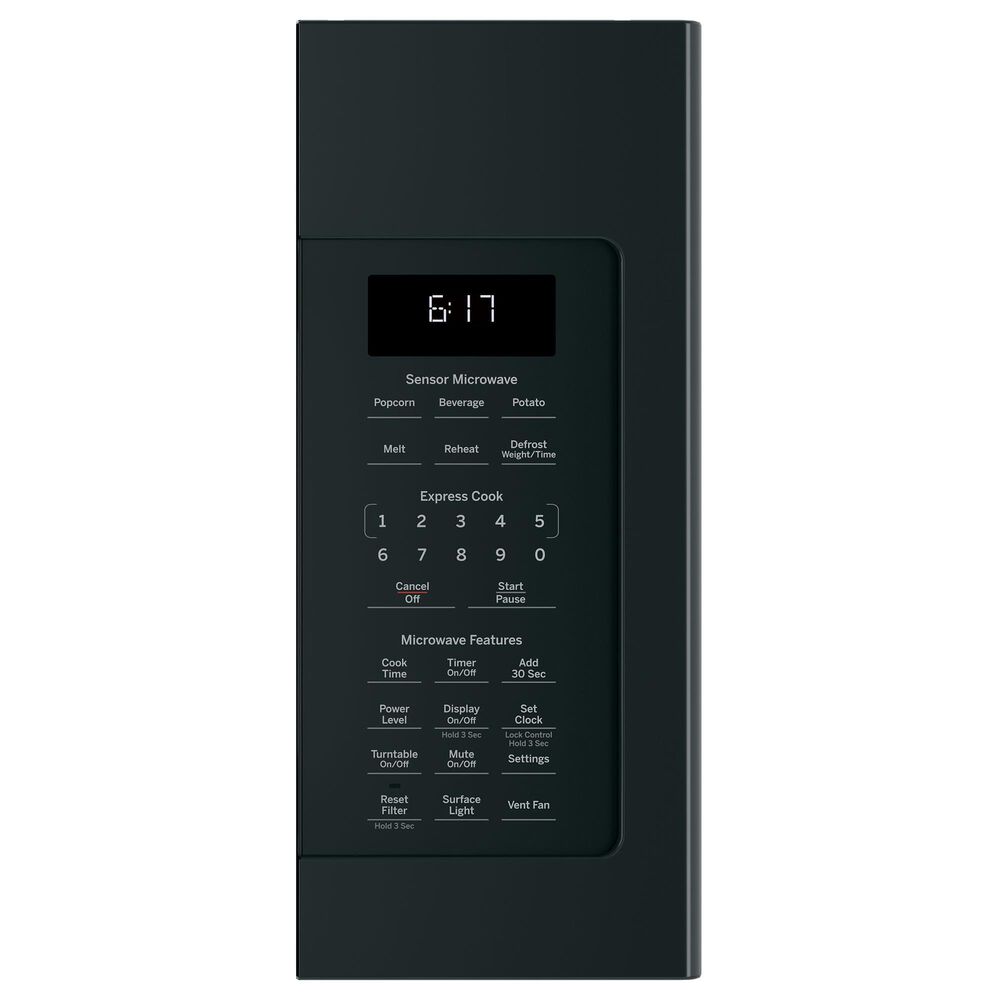 GE Appliances 2-Piece Kitchen Package with 30&#39;&#39; Electric Range and Sensor Microwave Oven in Black, , large