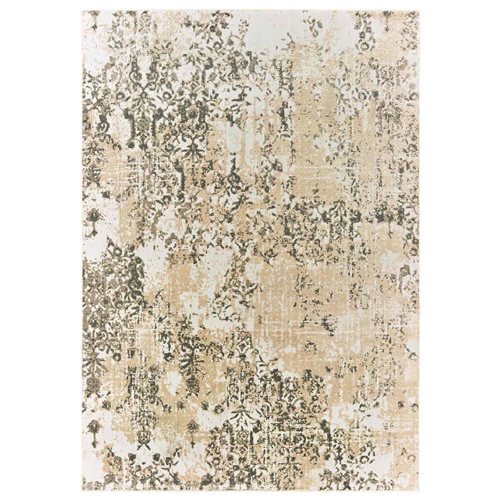 Oriental Weavers Bowen 2067W 9"10" x 12"10" Grey Area Rug, , large