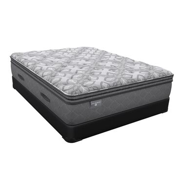 Sealy Hotel Plush Pillow Top Queen Mattress Only, , large
