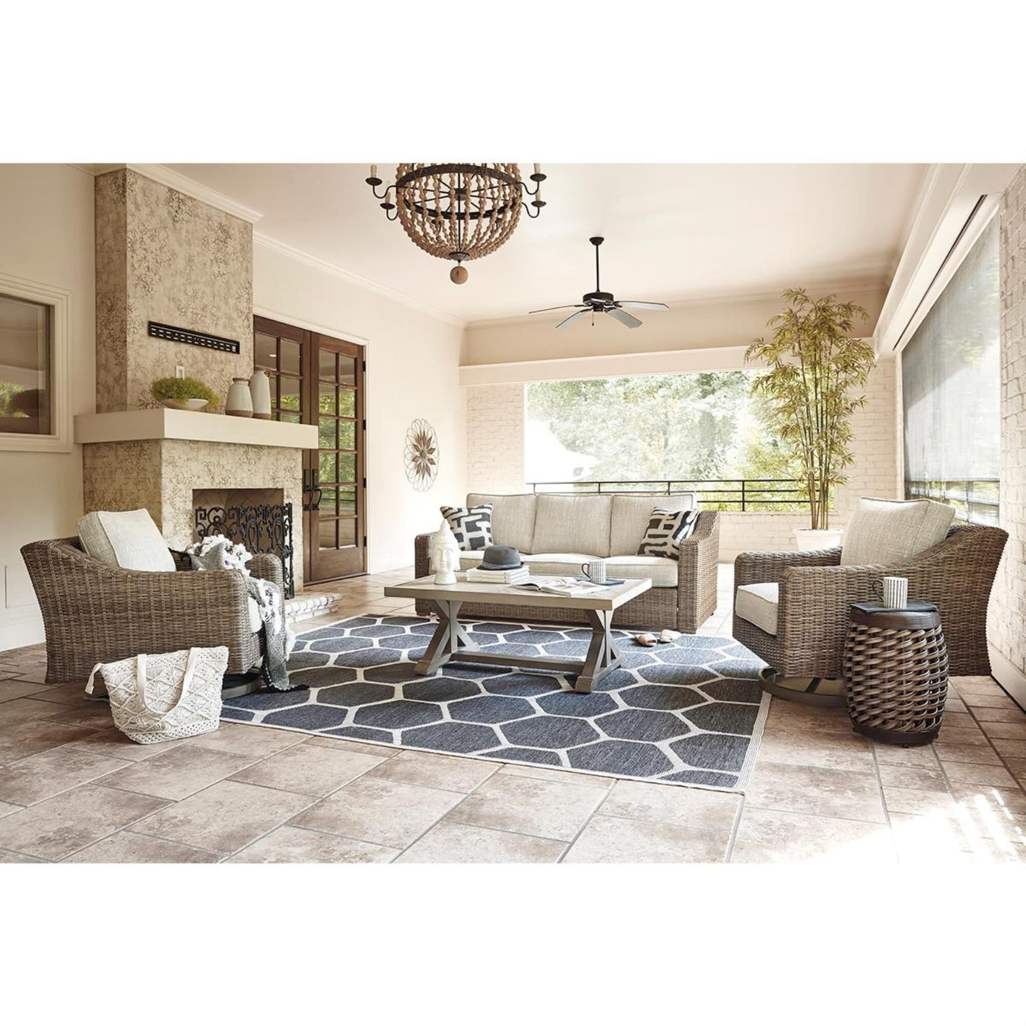 Beachcroft outdoor sales sofa with cushion