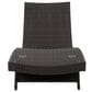 Hearth and Haven Salem PE Wicker Chaise Lounge in Multi Brown, , large