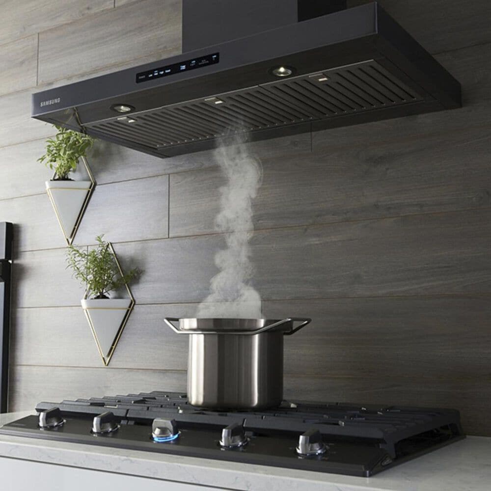 Samsung 36&quot; Gas Cooktop in Black Stainless, , large