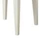 Steve Silver Carlie 24" End Table in Dark Oak and White, , large