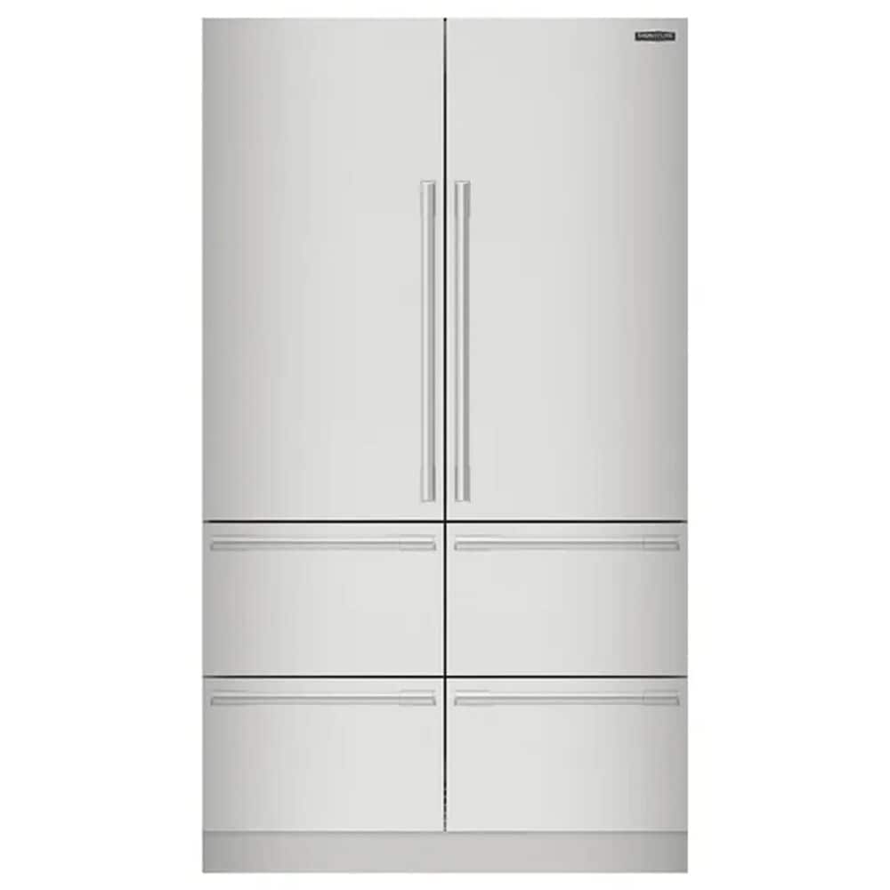 Signature Kitchen Suite 26 Cu. Ft. French Door Refrigerator in Stainless Steel, , large