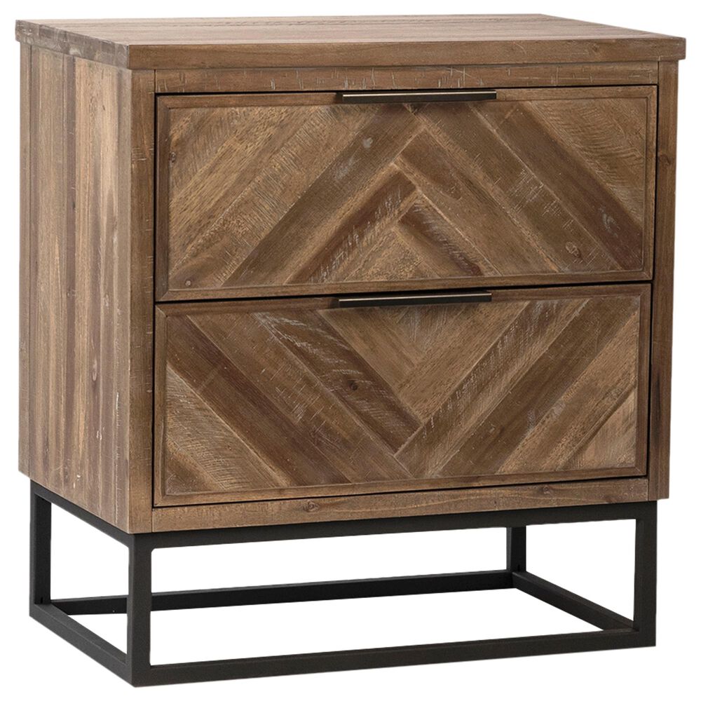 Blue Sun Designs Holbrook Nightstand in Brown, , large
