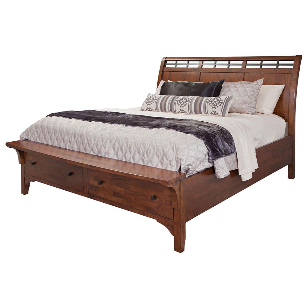 Napa Furniture Design Whistler Retreat 3-Piece Queen Bedroom Set in Dark Mango, , large