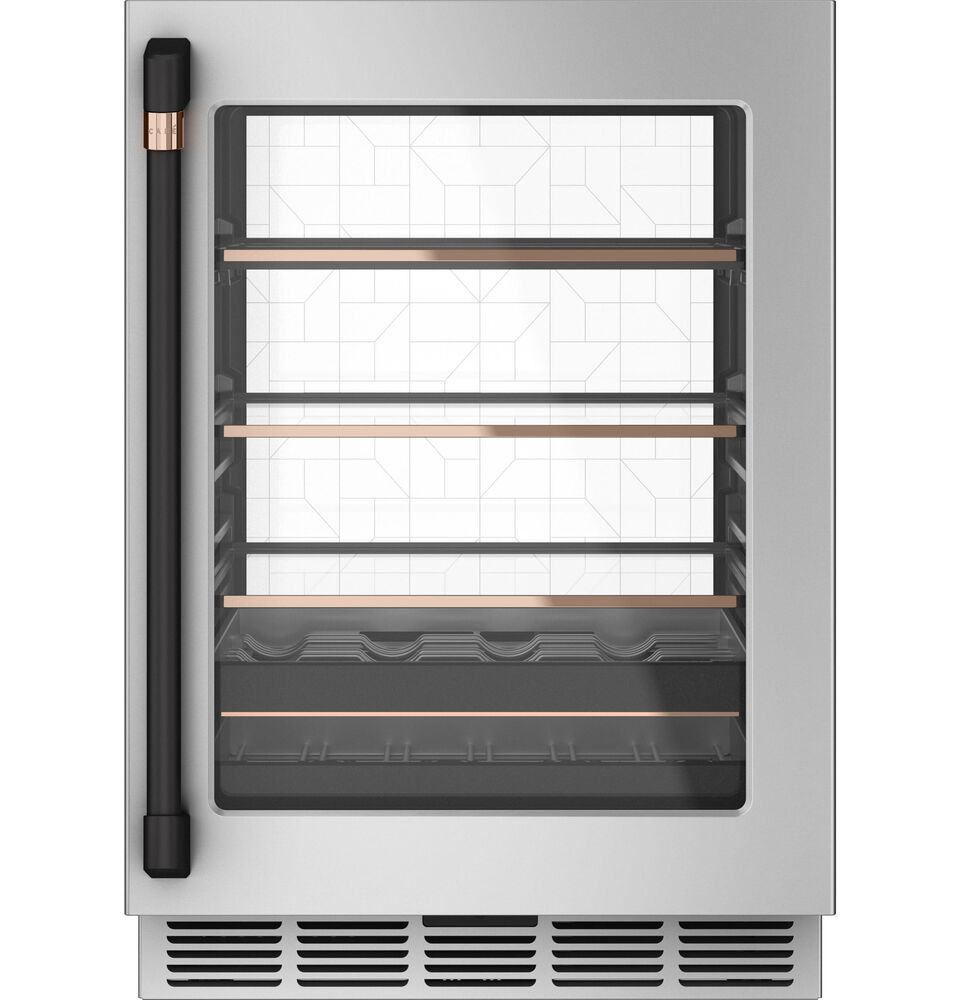 Cafe CAFE REFRIGERATION HANDLE KIT - FLAT BLACK, , large
