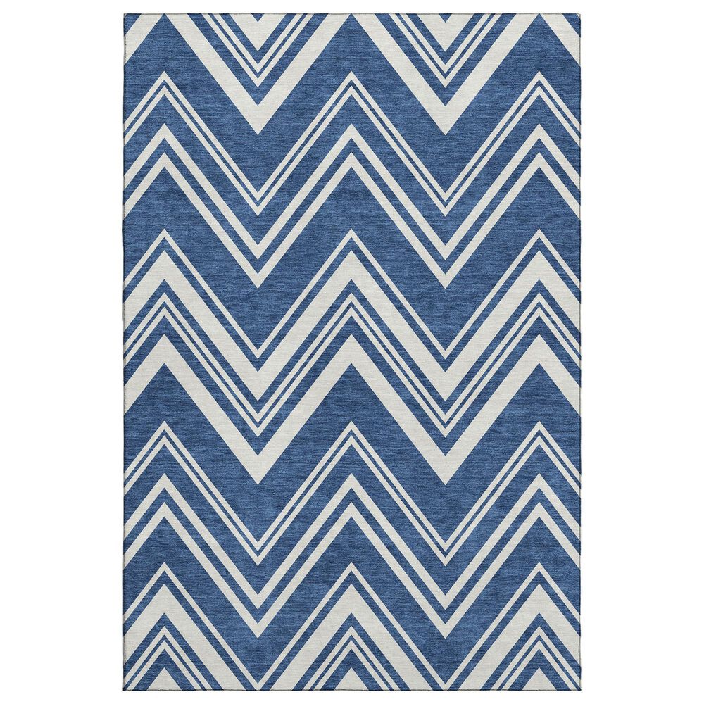 Dalyn Rug Company The Reserve TR17 Blue 8" x 10" Indoor/Outdoor Area Rug, , large