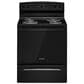 Amana 30" Freestanding Electric Range with Easy-Clean Glass Door in Black, , large