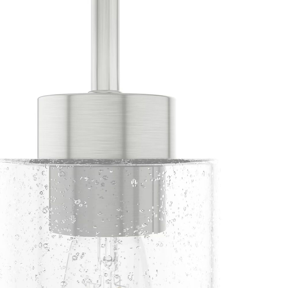 Hunter Hartland 1-Light Mini Pendant in Brushed Nickel, , large
