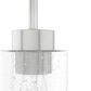 Hunter Hartland 1-Light Mini Pendant in Brushed Nickel, , large
