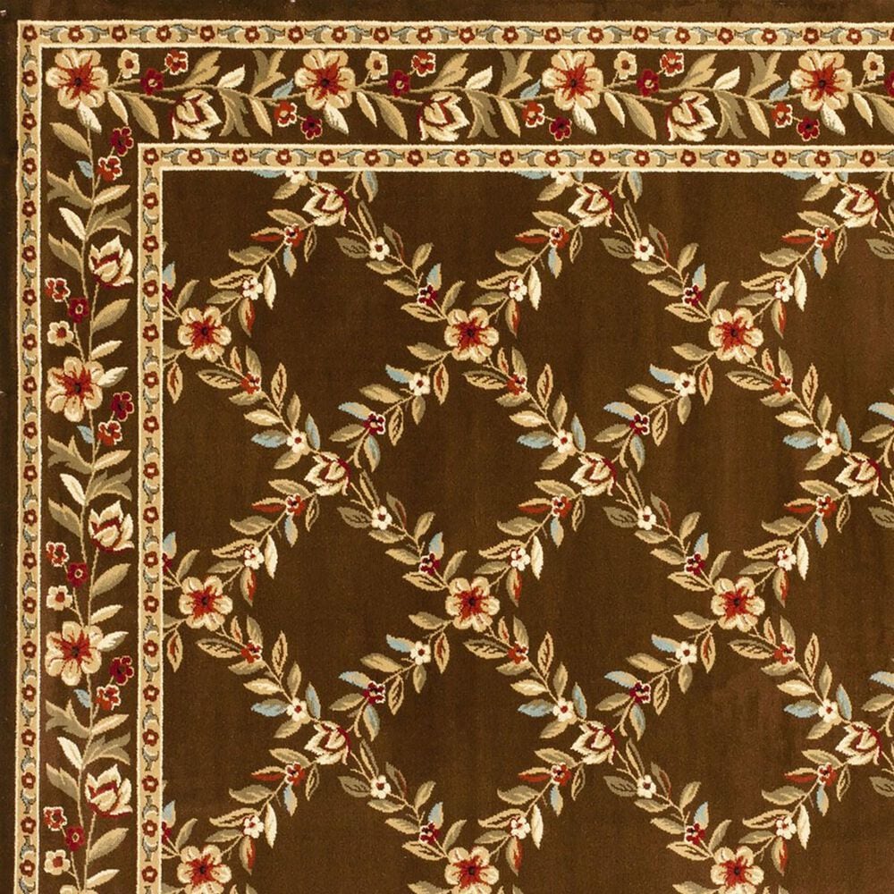 Safavieh Lyndhurst LNH557 2&#39;3&quot; x 16&#39; Brown Runner, , large