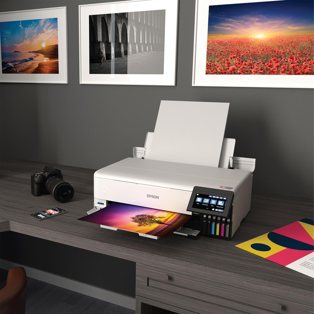Epson EcoTank Photo ET8550 AllinOne WideFormat Supertank Printer in