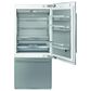 Thermador 36" Masterpiece Handle Bottom Freezer Refrigerator in Stainless Steel, , large