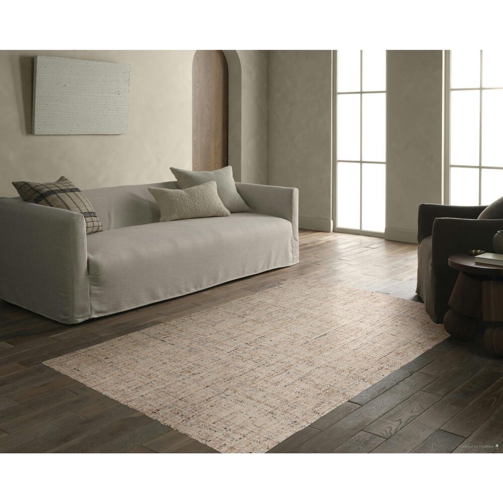 Jaipur Cambridge Season White, Tan and Taupe 3' x 12' Runner, , large