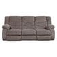 Ashley Tulen Manual Reclining Sofa in Gray, , large