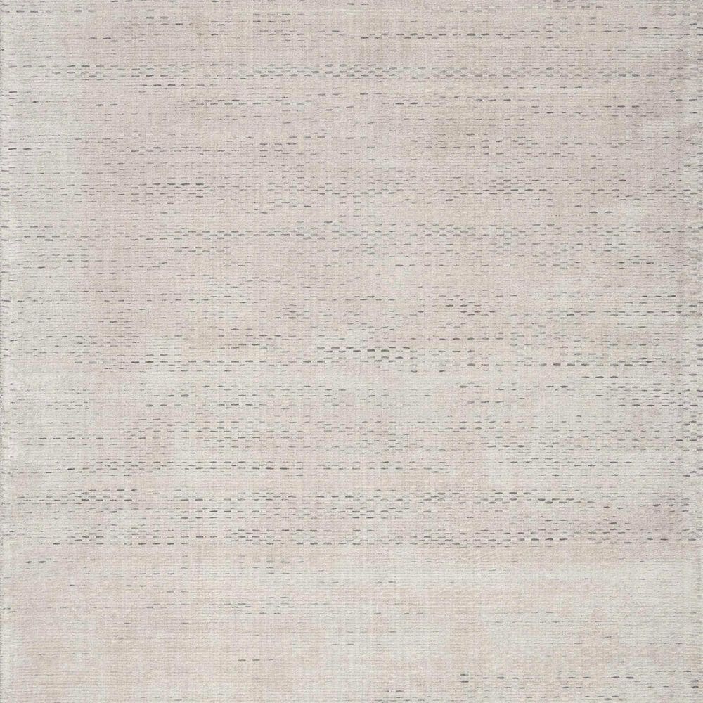 Nourison Valley 5&#39;3&quot; x 7&#39;3&quot; Silver Area Rug, , large