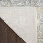 Nourison Envy Classic Blue and Silver 7"10" x 10"2" Area Rug, , large