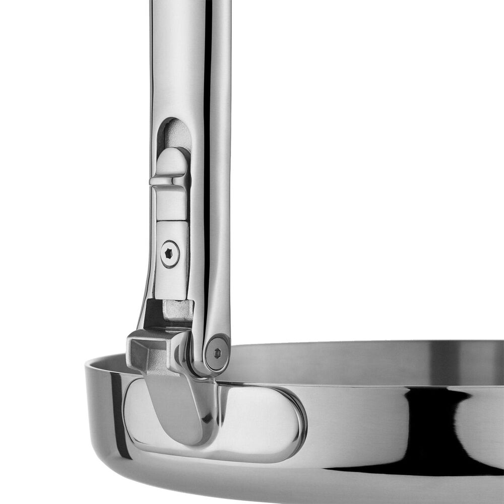 Joseph Joseph Space Steel 6-Piece Cookware Set with Folding Handle in Stainless Steel, , large