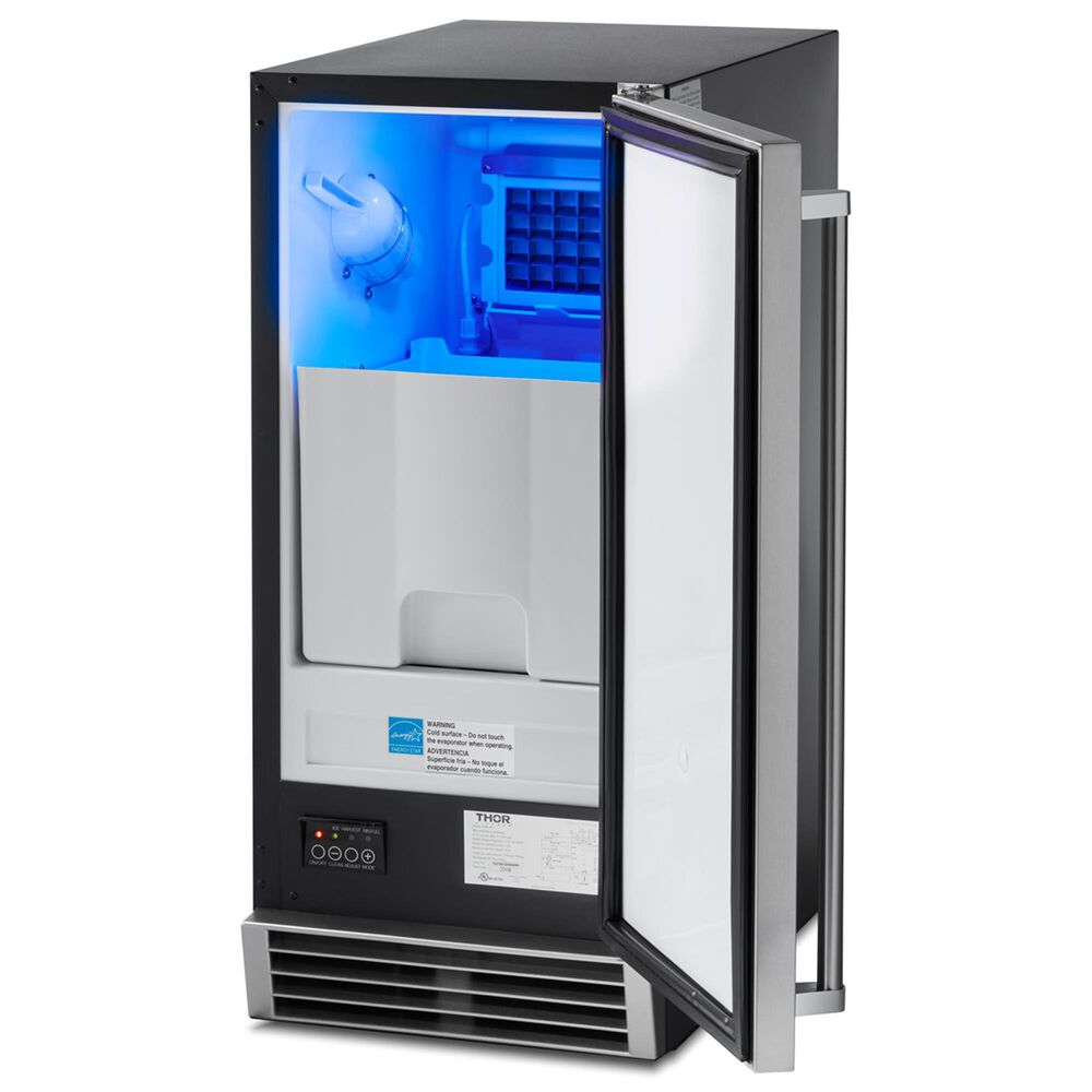 Thor Kitchen 15&quot; Built-In Ice Maker in Stainless Steel, , large