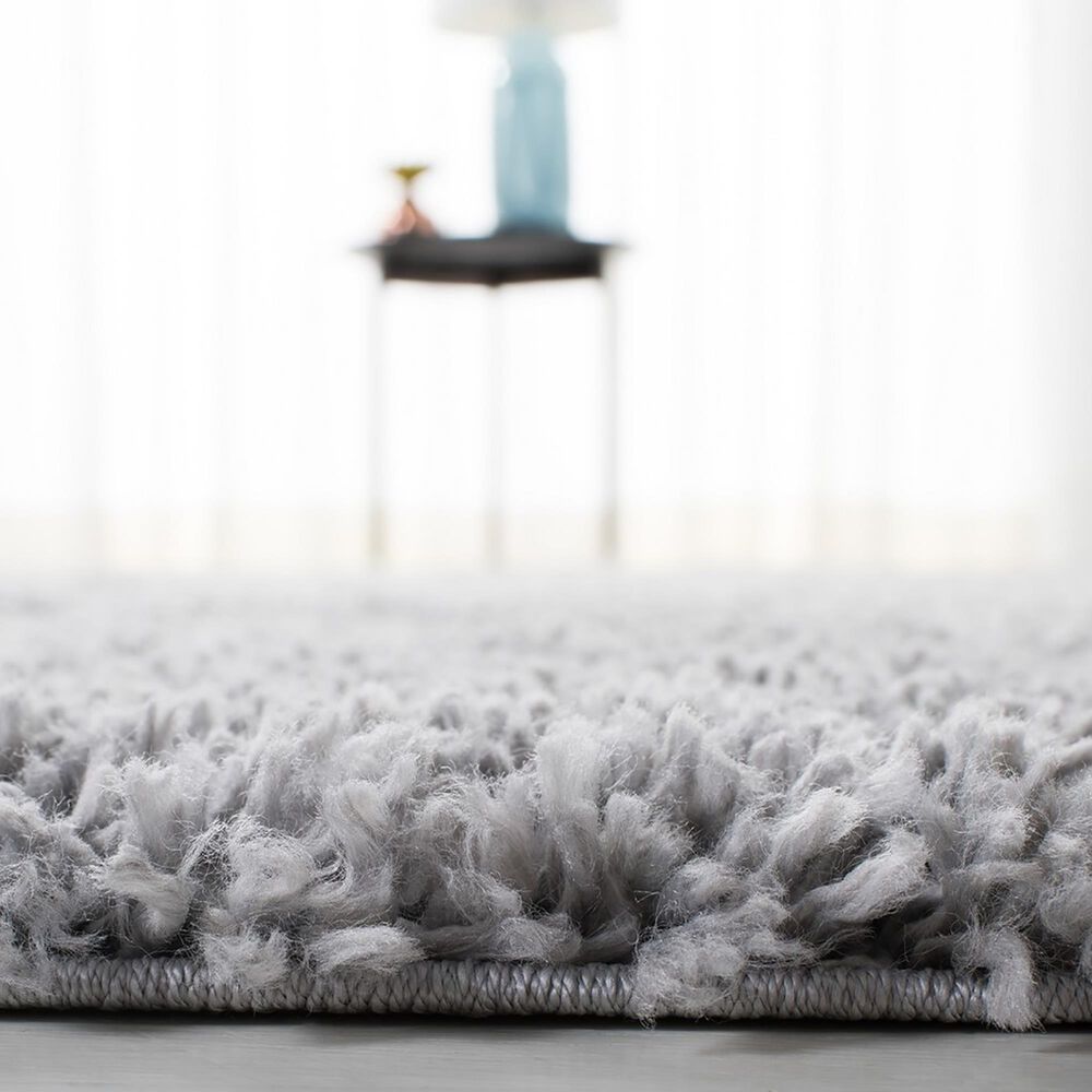 Safavieh August Shag AUG200G 2&#39; x 9&#39; Silver Runner, , large