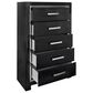 Signature Design by Ashley Kaydell 5 Drawer Chest in Dark Gray, , large