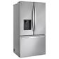 LG 30.7 Cu. Ft. 3-Door French Door Refrigerator in PrintProof Stainless Steel, , large