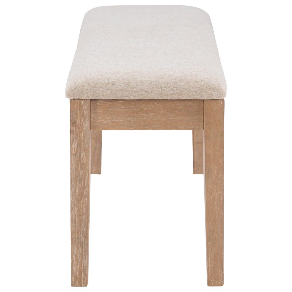 Linon Home Decor Drury Bench in Natural, , large