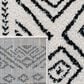 Safavieh Tulum TUL267 6"7" Square Ivory and Black Area Rug, , large