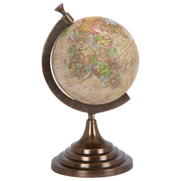 Maple and Jade 15" x 8" Globe in Copper, , large