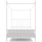 Furniture of America Elliot Full Canopy Bed in White, , large