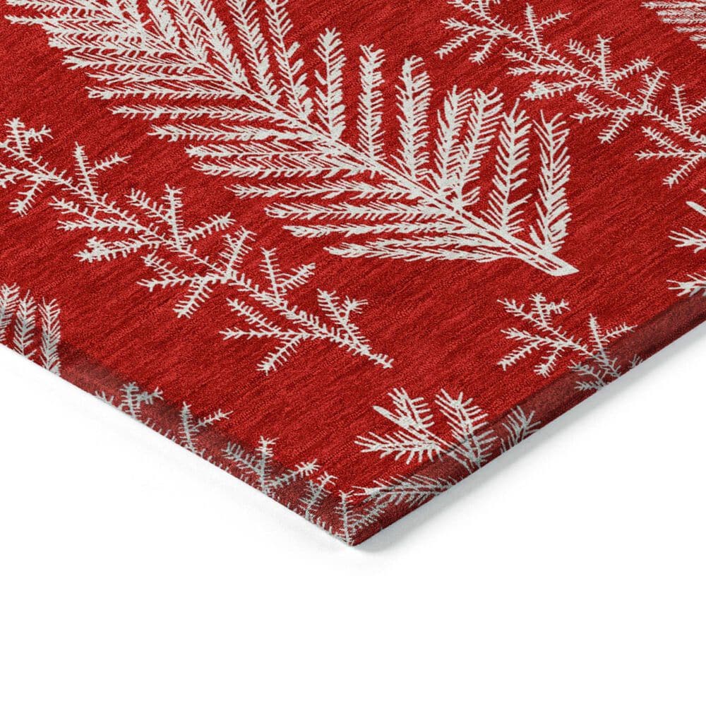 Dalyn Rug Company Wonderland WN21 3&#39; x 5&#39; Red Indoor/Outdoor Area Rug, , large