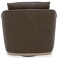 Kuka Home Cooper Swivel Chair in Isla Chocolate, , large