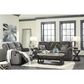 Ashley Tulen Reclining Loveseat in Gray, , large