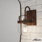 Hunter Karloff Sconce in Textured Rust, , large