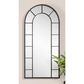 Uttermost Dillingham Arch Mirror in Aged Black, , large