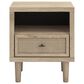 Ashley Cielden Full Upholstered Bed and Nightstand in Tan, , large