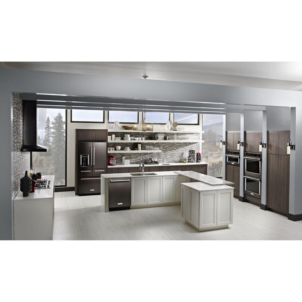 KitchenAid 30&quot; Built-In Microwave Oven with Convection Cooking in Black Stainless, , large
