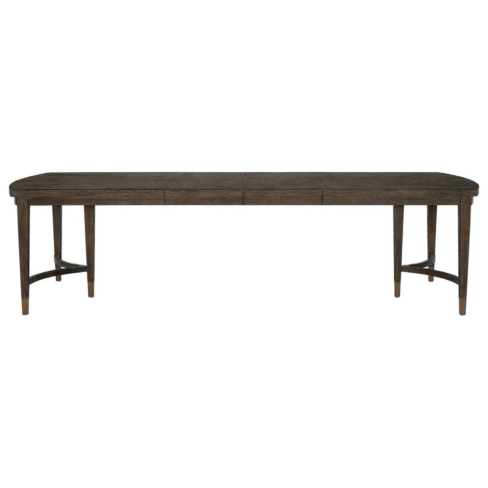 Universal Furniture Montclair Cocoa Dining Table in Medium Brown and Smoked Gold, , large