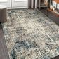 Amer Rugs Allure 8"9" x 11"9" Gray and Blue Area Rug, , large