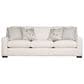 Bernhardt Germain Stationary Sofa in White and Cream, , large