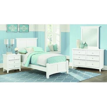 Viceray Collections Bonanza 2 Drawer Nightstand in White, , large