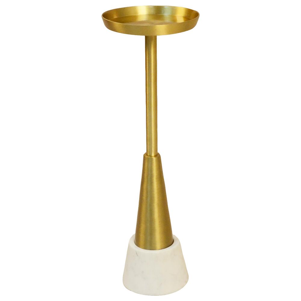 Carolina Chair and Table Barclay Drink Table in Gold, , large