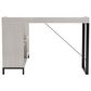 Ashley Bayflynn L-Desk in Whitewashed and Black, , large