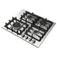 Fulgor Milano 400 Series 24" Gas Cooktop with 4 European Sealed Burners in Stainless Steel, , large