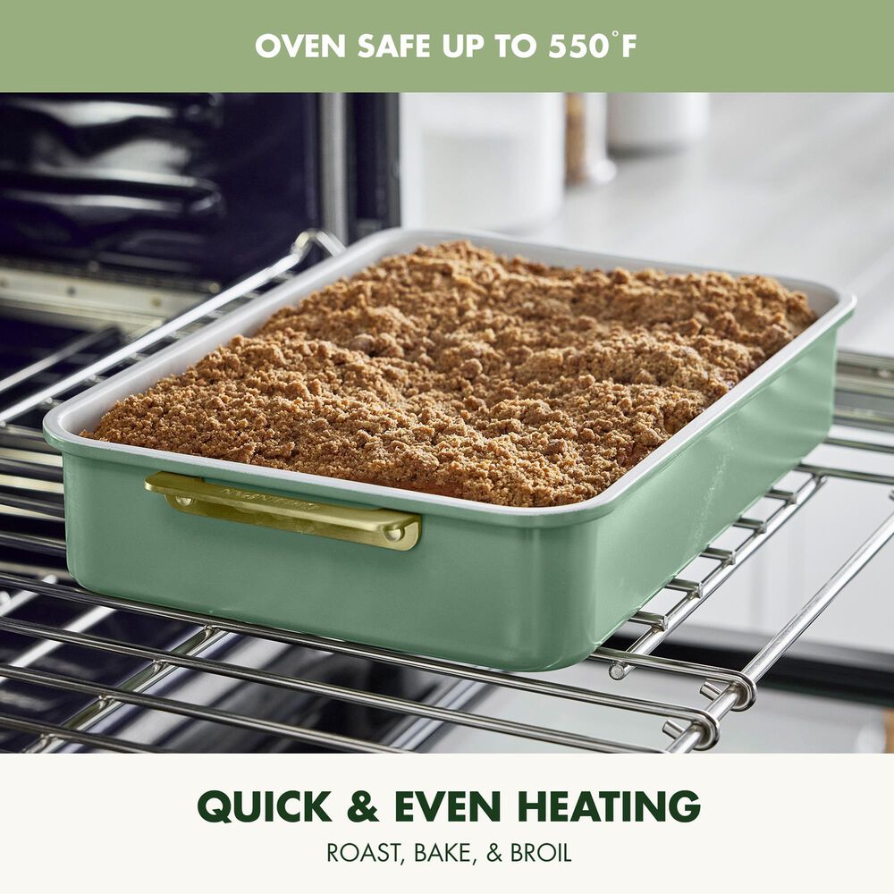 Green Pan Reserve Bakeware 13" x 9" Cake Pan in Sage, , large